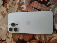 i phone 15 pro max 256gb White Titanium JV complete box 0