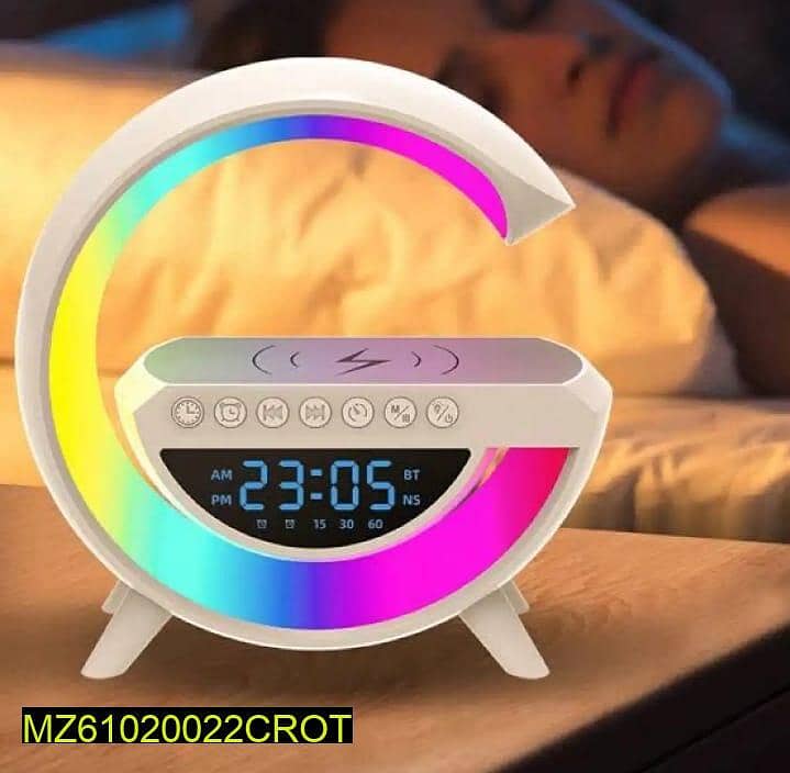 Wireless Mobile Phone Charger , Clock , Sparker and Lamp 3