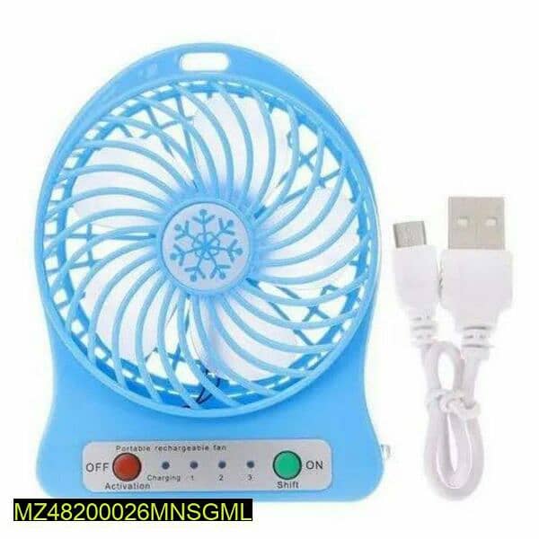 Portable Small rechargeable Fan 2