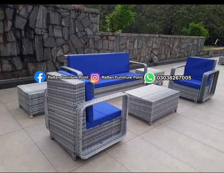 outdoor indoor garden rooftop restaurant rattan furniture chair sofa 8