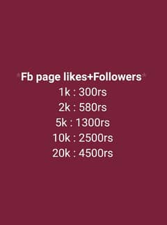 Facebook, Instagram, Tiktok, Followers, Likes, Views