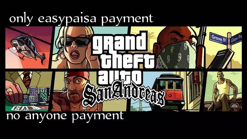 GTA San Andreas game for mobile no. 03324830349 0