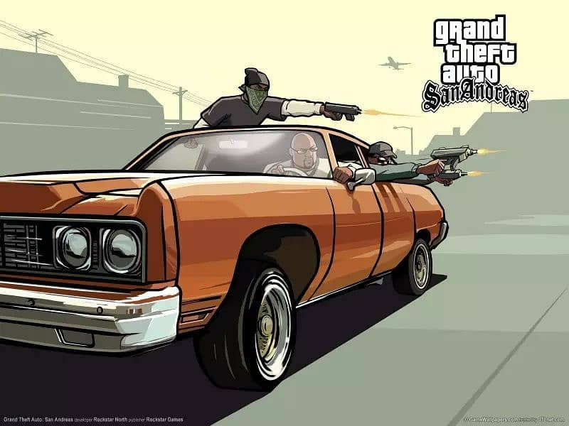 GTA San Andreas game for mobile no. 03324830349 1