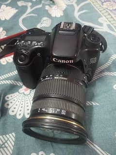 Canon 70d body and 17.50 Sigma lenas 03105150390 WhatsApp nambar