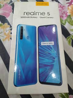 Realme 5 128gb complete box