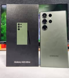 Samsung S23 Ultra 12/256GB (Green) Physical Dual  Non PTA with/Box Ac 0