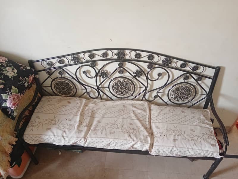 heavy 5 seater iron sofa set for sale 1