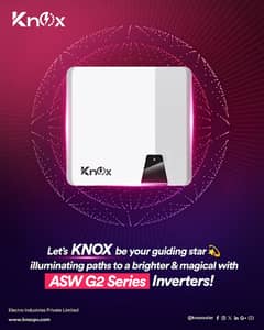 Knox 10 kW On grid 3 Phase Solar Inverter WiFi IP65 5 Year Warranty