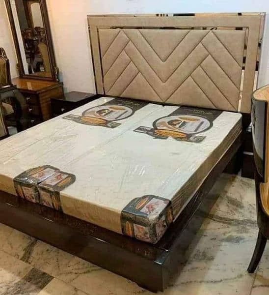 King bed,queen size bed, single bed,wooden bed, Lahore bed's 0