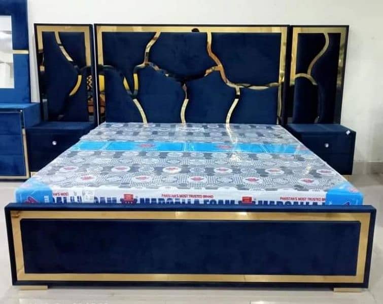 King bed,queen size bed, single bed,wooden bed, Lahore bed's 3