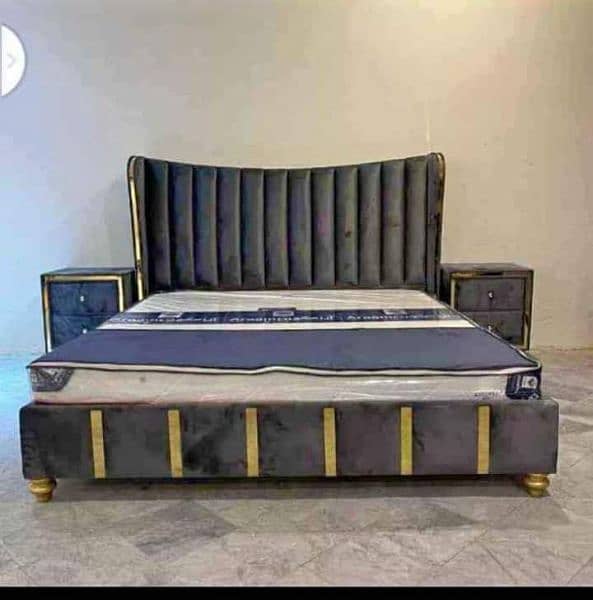 King bed,queen size bed, single bed,wooden bed, Lahore bed's 15