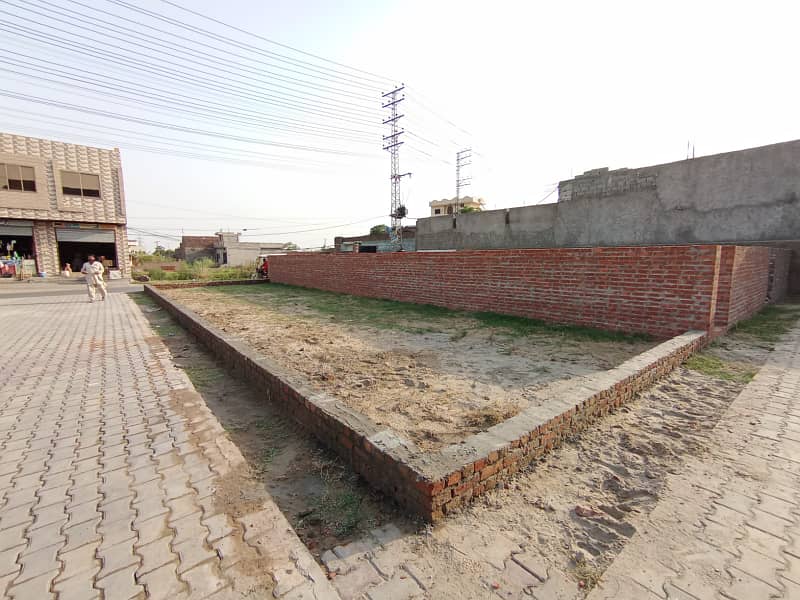 8 Marla commercial plot available for sale Opposite Pak Fan University main Road , City Gujrat 8