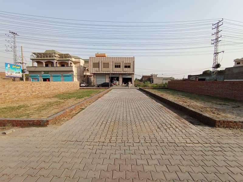 8 Marla commercial plot available for sale Opposite Pak Fan University main Road , City Gujrat 9