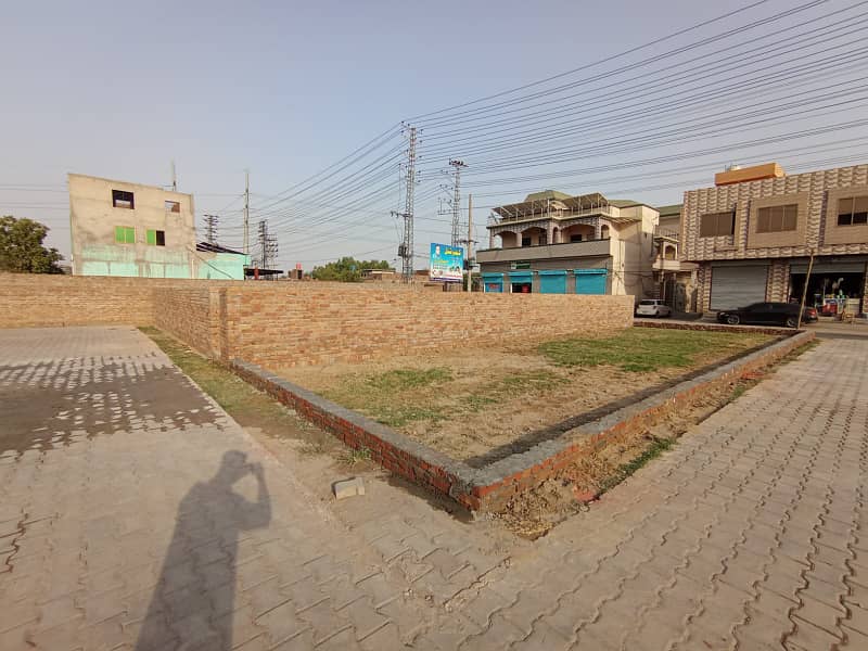 8 Marla commercial plot available for sale Opposite Pak Fan University main Road , City Gujrat 10