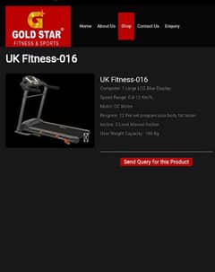 high quality treadmill jogging machine uk fitness uk-016 .