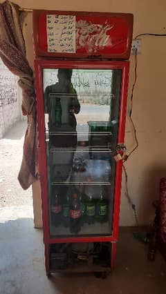 coca cola fridge