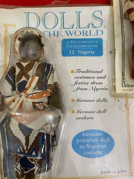 International Porcelain Made Dolls, Set of 7 8