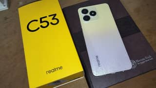 Realme C53, 6/128 , Almost Brand New Just box opened 12 month warranty