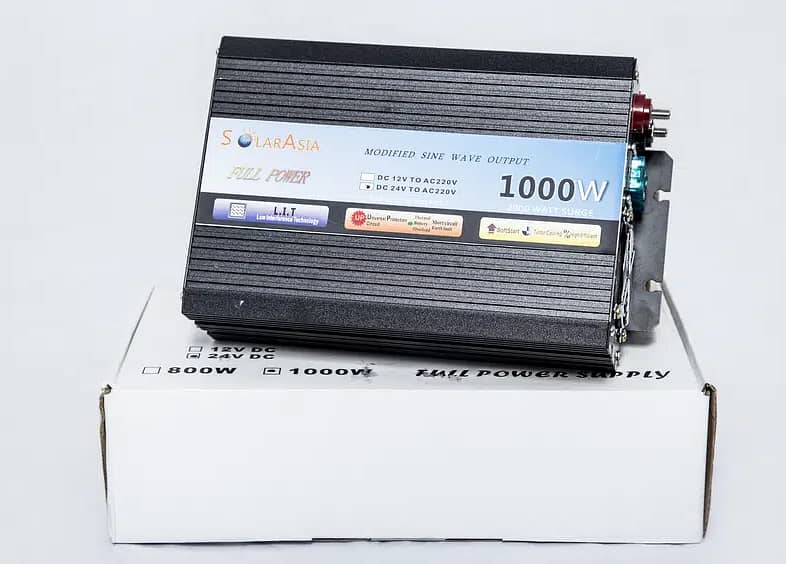 Powerful and Affordable 1000W 24V DC to AC Inverter- Warranty Reliable 3