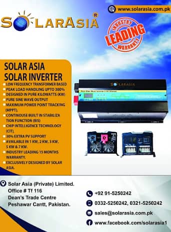 Power Up Your Home with Solar Asia SA-1000 HI Inverter - 1.5 KVA 5