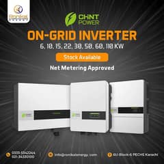 Chint 6,10,15,20,25,30,50,110kw On Grid Solar Inverter Net Metering