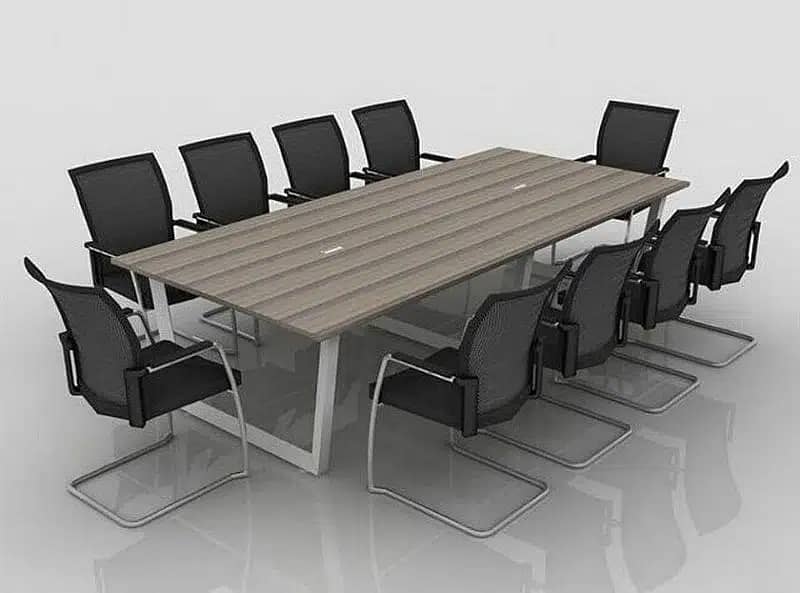 Meeting & Conference and Workstation Table and Chairs 12