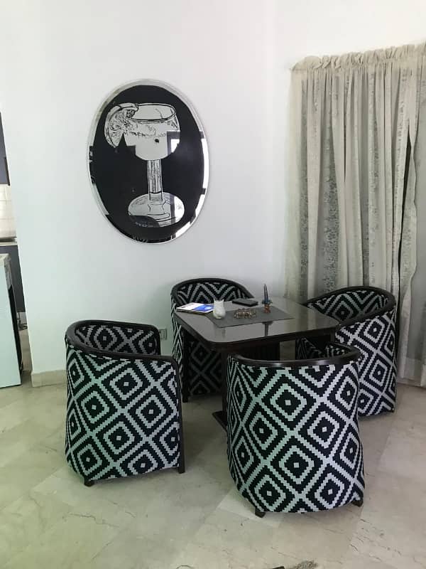 DHA Phase 4 Fully Furnished One bed rooms TV Lounge Kitchen For Ladies 3