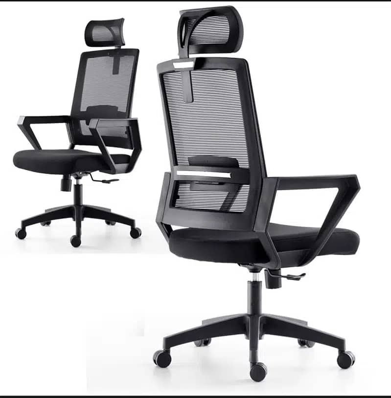 Office Staff Chair , Computer Workstations Chair (1 Year Warranty ) 4