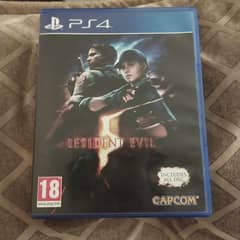 ps 4 game resident evil