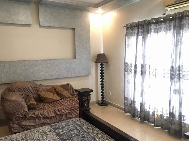 10 Marla Upper Portion Fully Furnished Available For Rent In Safari Block Bahria Town 3