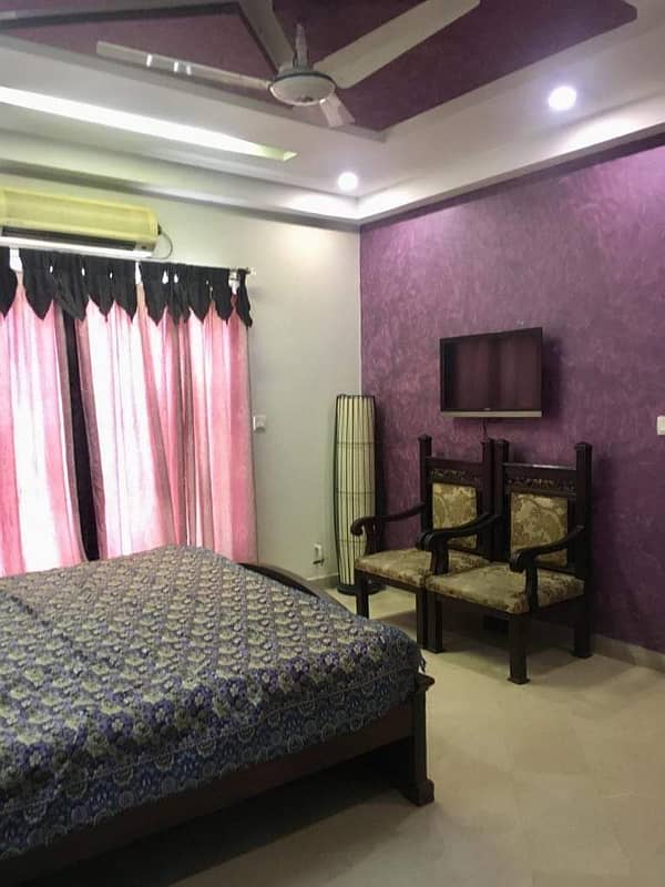 10 Marla Upper Portion Fully Furnished Available For Rent In Safari Block Bahria Town 5