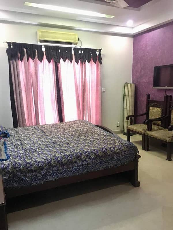 10 Marla Upper Portion Fully Furnished Available For Rent In Safari Block Bahria Town 7