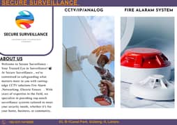 CCTV Fire Alarm Attendence System Electric Fences Available