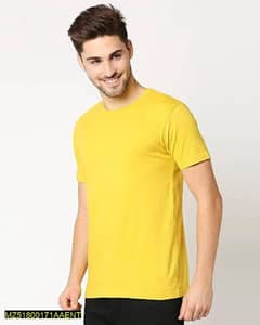 1pcs T shirt For mens In yellow colour