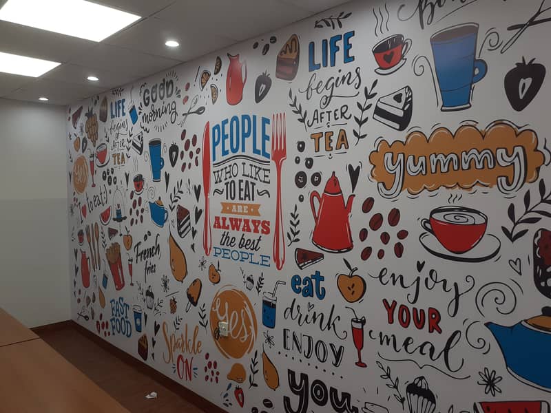 Penaflex Printing Vinyl Printing Indoor Branding Wall Branding Standee 12