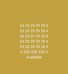 Golden Number+ E-Sim available Jazz&Warid