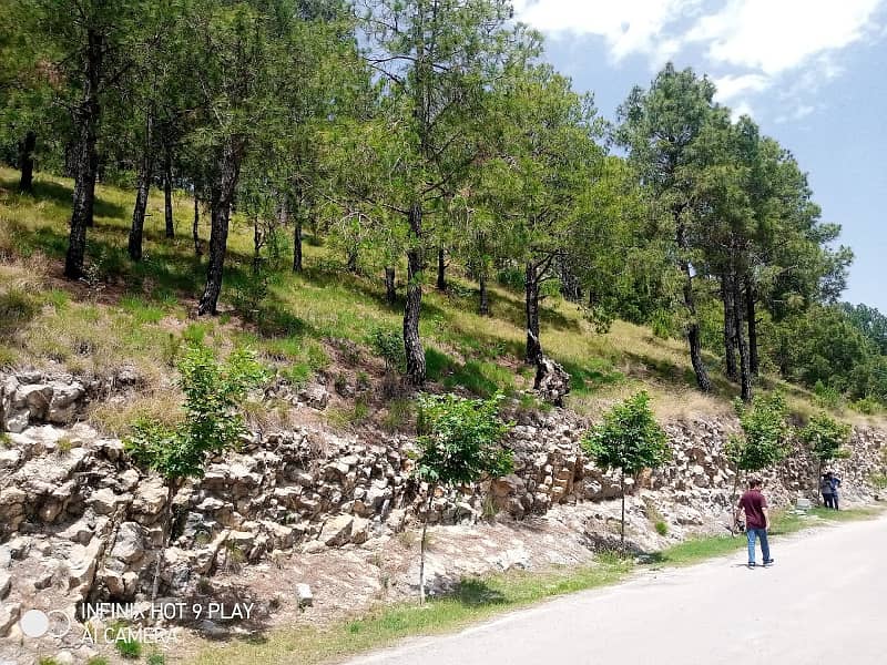 1 Kanal Farmhouse Land Available For Sale On Installment In Pine City Near Monal 24