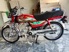 cd 70 bike 10/10 condition for sale