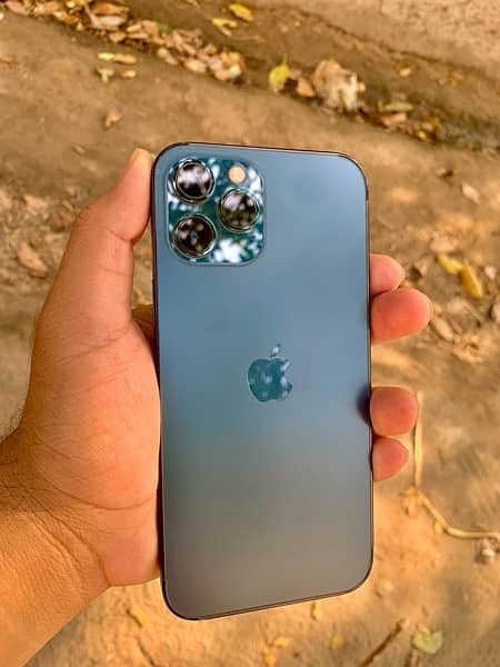 iphone 12 pro max with box waterpack 128gb jv 0