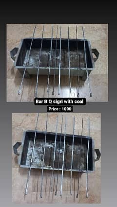 Bar B Q sigri with coal