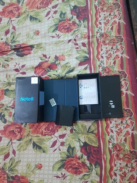 Samsung Galaxy Note 8 box available new condition 8