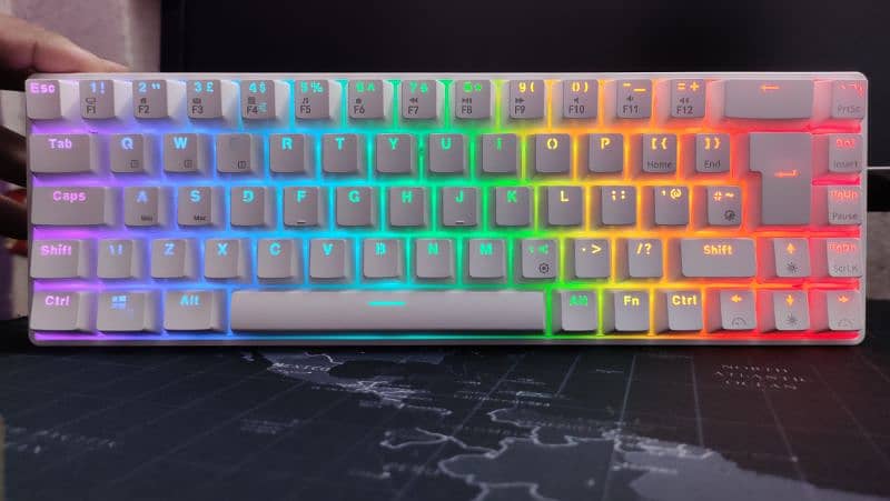 ROYAL KLUDGE rk 68 Wireless Mechanical Gaming Keyboard Blue Switches 2