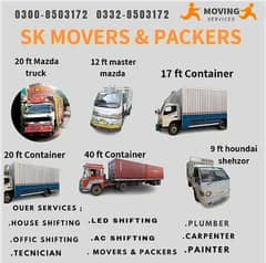 Packers & Movers/House Shifting/Loading /Goods Transport rent service