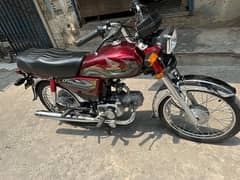 honda cd 70 2023 red colour