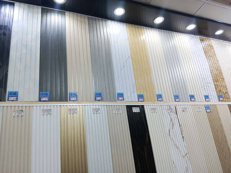 Ceiling / Wooden Floor / Wallpaper / WPC Fluted Panel / Wall Panel 0