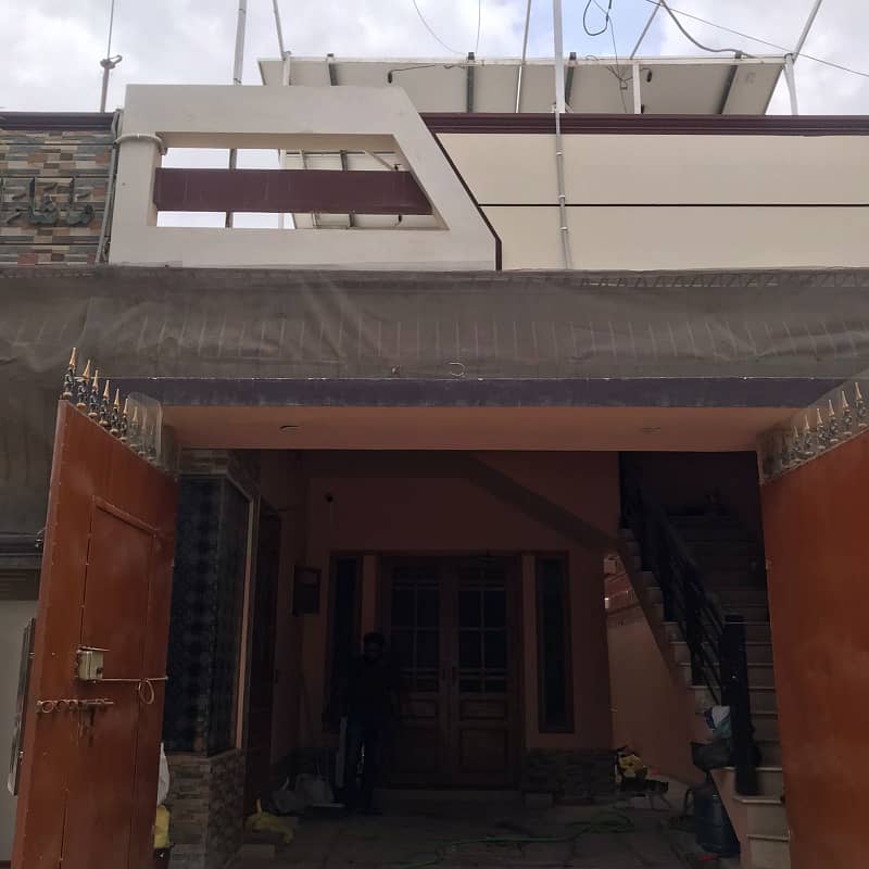FOR SALE - 240 SQ YARDS SINGLE STORY HOUSE AVAILABLE IN BLOCK-5 SAADI TOWN, SCHEME-33 KARACHI 2