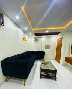 1 bed furnished Apartment Available for rent in Rafi block bahria town lahore