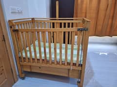 baby cart with mattress in excellent condition