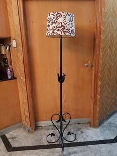 Iron Floor Lamp with Lamp Shade