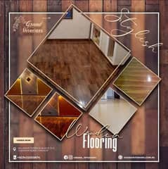 Vinyl flooring wooden flooring laminated pvc spc floor wood floors